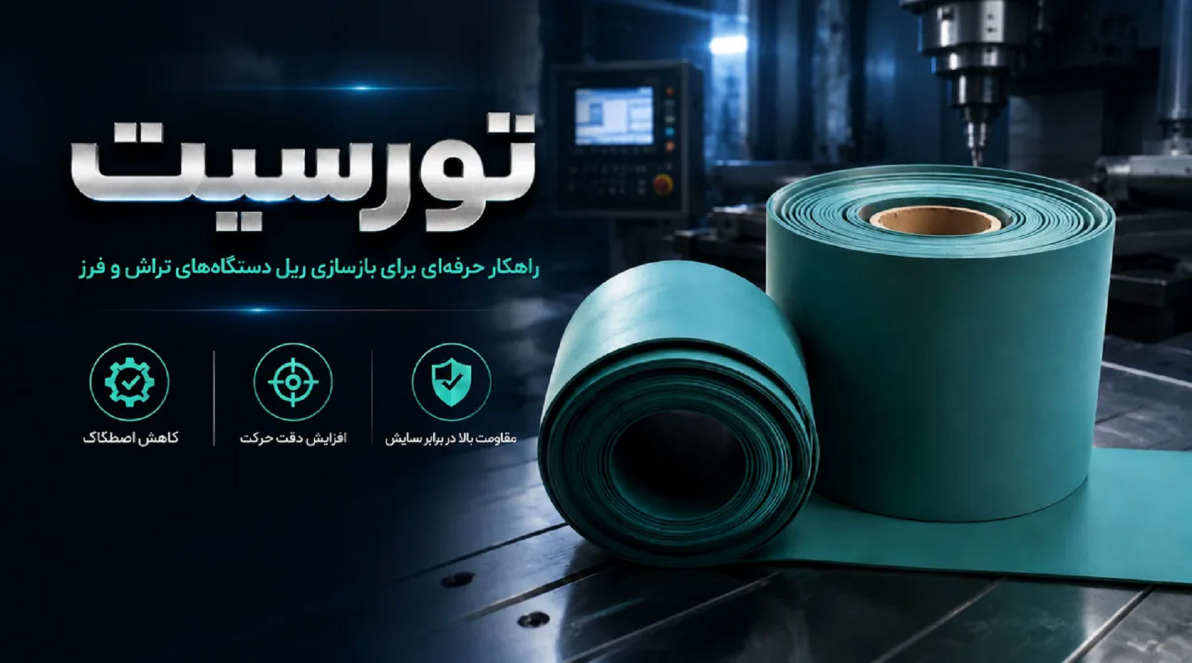 تورسیت (نوار ترمیم  ریل)  ایتالیایی اصل